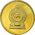 Coin, Sri Lanka, Rupee, 2009, MS(63), Brass plated steel, KM:136.3