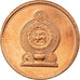 Coin, Sri Lanka, 50 Cents, 2006, MS(63), Copper Plated Steel, KM:135.2b