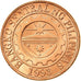 Coin, Philippines, 10 Sentimos, 2009, MS(63), Copper Plated Steel, KM:270.2
