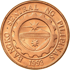 Moneta, Filippine, Sentimo, 2002, SPL, Acciaio placcato rame, KM:273