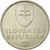 Moneta, Słowacja, 5 Koruna, 1993, AU(55-58), Nickel platerowany stalą, KM:14