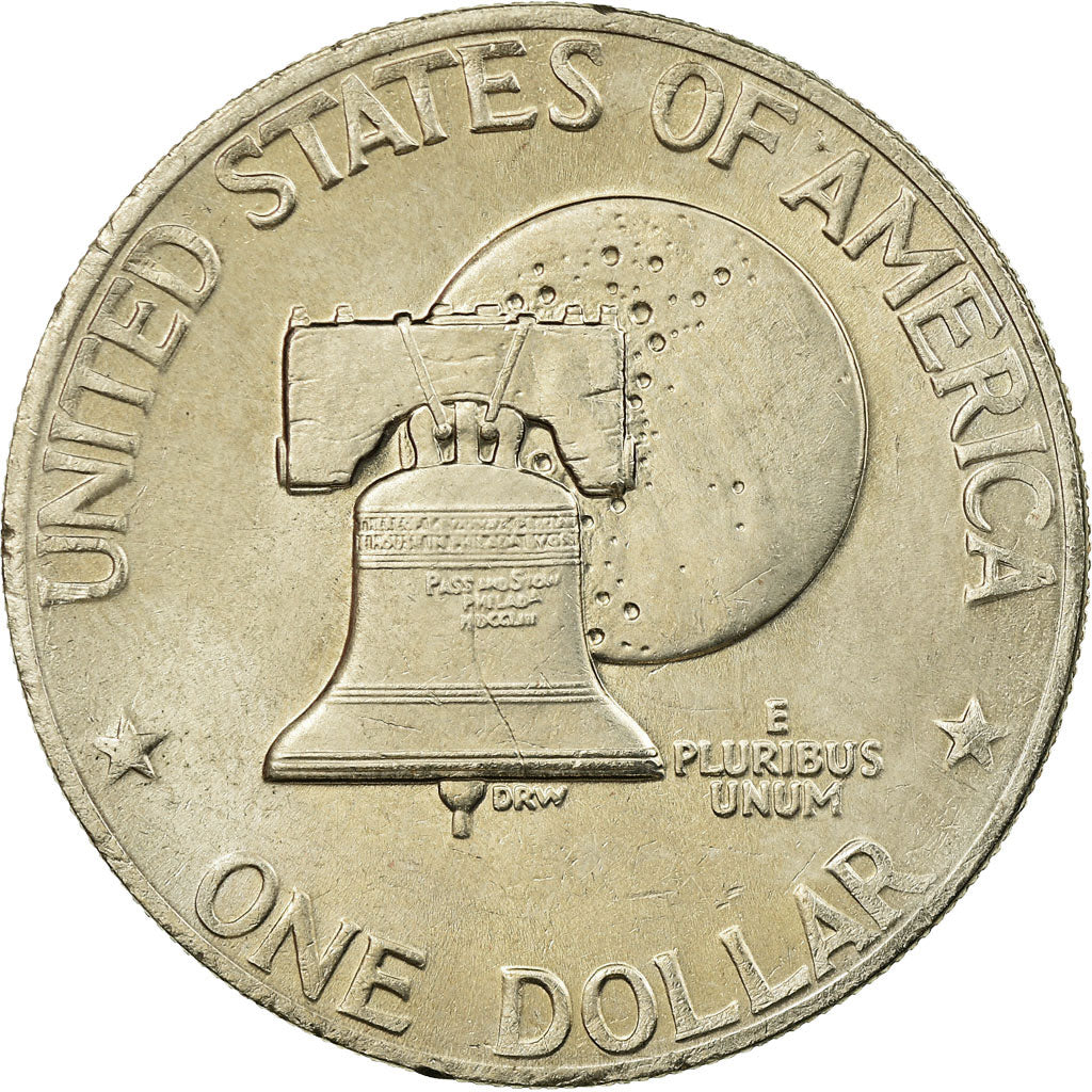 Coin, United States, Eisenhower Dollar, Dollar, 1976, U.S. Mint, Philadelphia