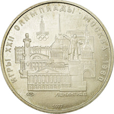 Coin, Russia, 5 Roubles, 1977, Saint-Petersburg, MS(63), Silver, KM:146