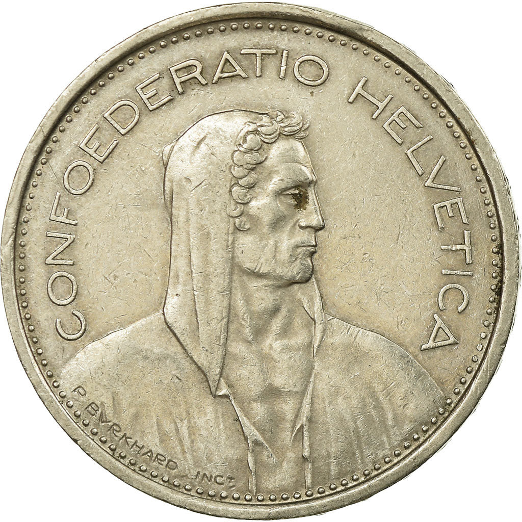 Coin, Switzerland, 5 Francs, 1979, Bern, EF(40-45), Copper-nickel, KM:40a.1