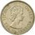 Monnaie, Hong Kong, Elizabeth II, 50 Cents, 1968, TTB, Copper-nickel, KM:30.1