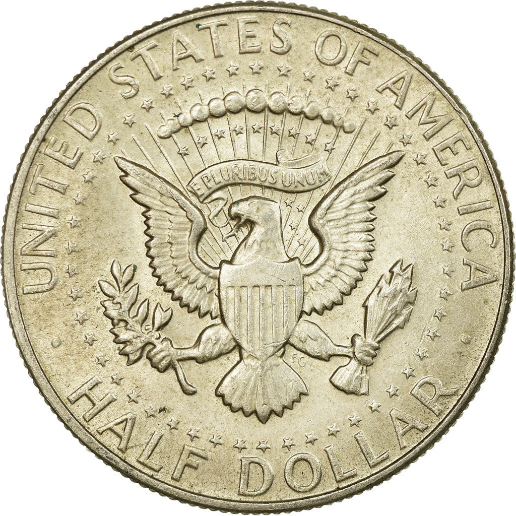 Coin, United States, Kennedy Half Dollar, Half Dollar, 1969, U.S. Mint, Denver