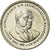 Moneta, Mauritius, 20 Cents, 1994, EF(40-45), Nickel platerowany stalą, KM:53