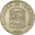 Coin, Venezuela, 5 Centimos, 1965, Madrid, EF(40-45), Copper-nickel, KM:38.2