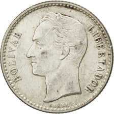 Monnaie, Venezuela, 50 Centimos, 1954, SUP+, Argent, KM:36