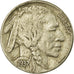 Coin, United States, Buffalo Nickel, 5 Cents, 1937, U.S. Mint, Philadelphia