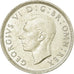 Coin, Great Britain, George VI, Shilling, 1942, AU(55-58), Silver, KM:854
