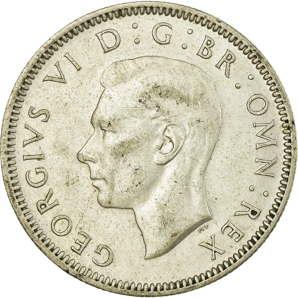 Coin, Great Britain, George VI, Shilling, 1943, AU(55-58), Silver, KM:854