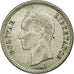 Moneda, Venezuela, 25 Centimos, 1954, EBC, Plata, KM:35