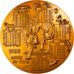 France, Medal, Calendrier Chinois, Année du Tigre, 1986, Oshio, MS(64), Bronze
