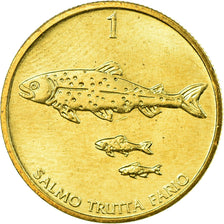 Coin, Slovenia, Tolar, 1994, AU(55-58), Nickel-brass, KM:4