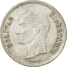 Venezuela, République, 25 Centimos 1954, KM Y 35