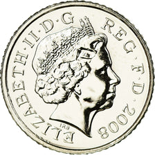 Coin, Great Britain, Elizabeth II, 5 Pence, 2008, MS(63), Copper-nickel, KM:988