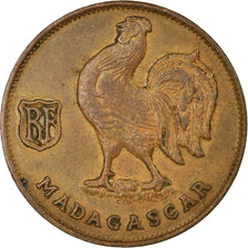 Coin, Madagascar, Franc, 1943, Pretoria, EF(40-45), Bronze, KM:2