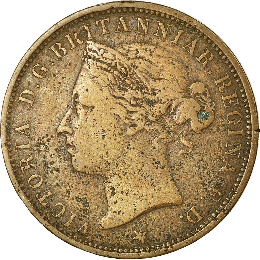 Coin, Jersey, Victoria, 1/12 Shilling, 1888, VF(30-35), Bronze, KM:8