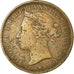 Coin, Jersey, Victoria, 1/12 Shilling, 1888, VF(30-35), Bronze, KM:8