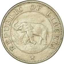 Coin, Liberia, 5 Cents, 1961, EF(40-45), Copper-nickel, KM:14