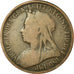 Monnaie, Grande-Bretagne, Victoria, 1/2 Penny, 1899, B, Bronze, KM:789