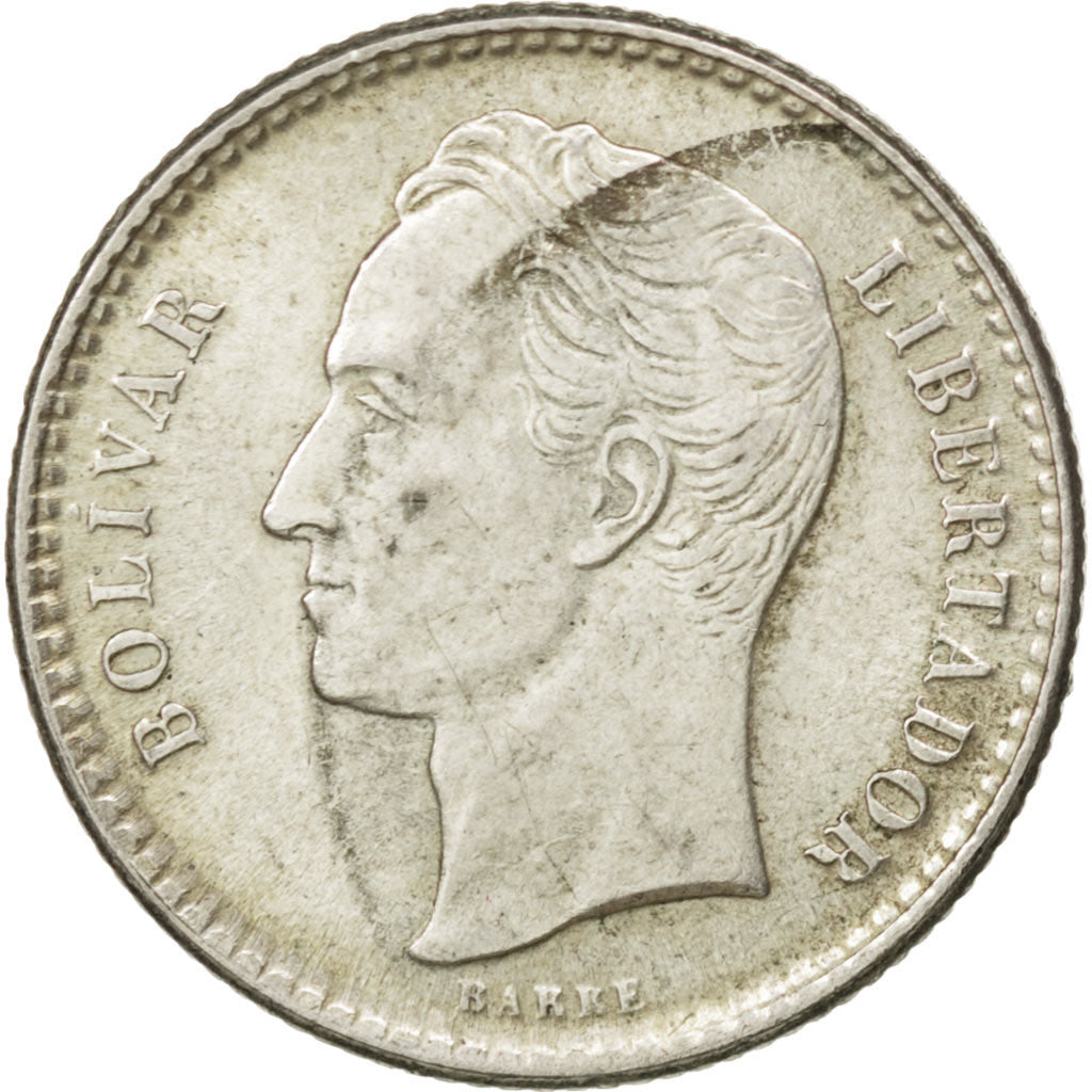 Venezuela, République, 50 Centimos 1954, KM Y 36