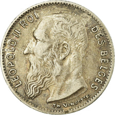 Coin, Belgium, 50 Centimes, 1907, VF(30-35), Silver, KM:60.1