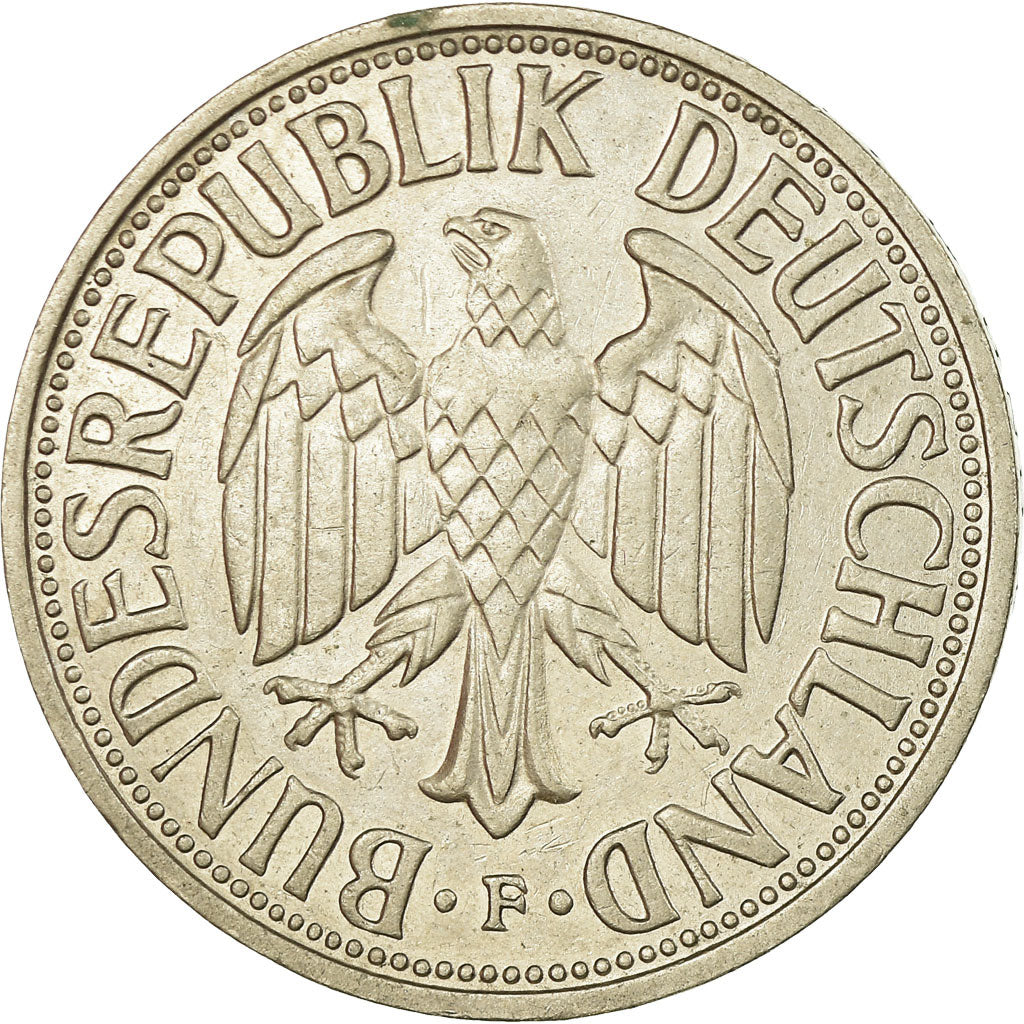 Coin, GERMANY - FEDERAL REPUBLIC, 2 Mark, 1951, Stuttgart, EF(40-45)
