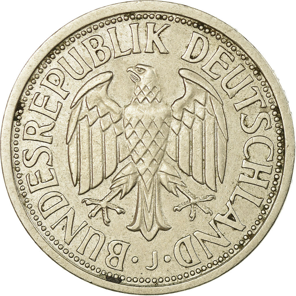 Coin, GERMANY - FEDERAL REPUBLIC, 2 Mark, 1951, Hambourg, EF(40-45)