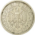 Coin, GERMANY - FEDERAL REPUBLIC, 2 Mark, 1951, Hambourg, EF(40-45)