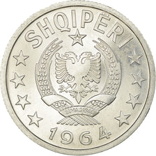 Monnaie, Albania, 20 Qindarka, 1964, SUP, Aluminium, KM:41