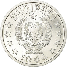 Monnaie, Albania, 20 Qindarka, 1964, SUP, Aluminium, KM:41