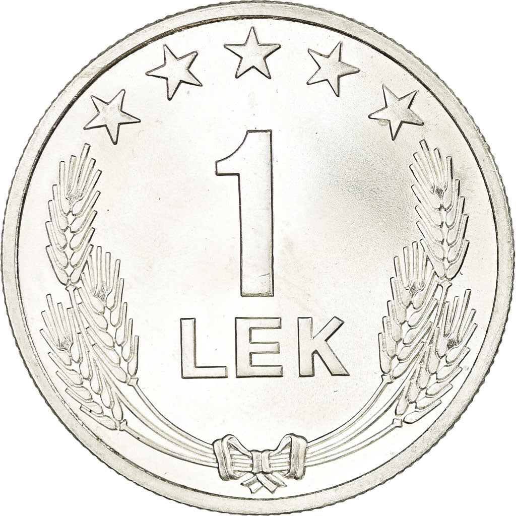 Moneda, Albania, Lek, 1964, EBC, Aluminio, KM:43