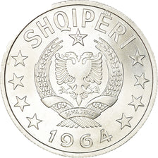 Coin, Albania, Lek, 1964, AU(55-58), Aluminum, KM:43