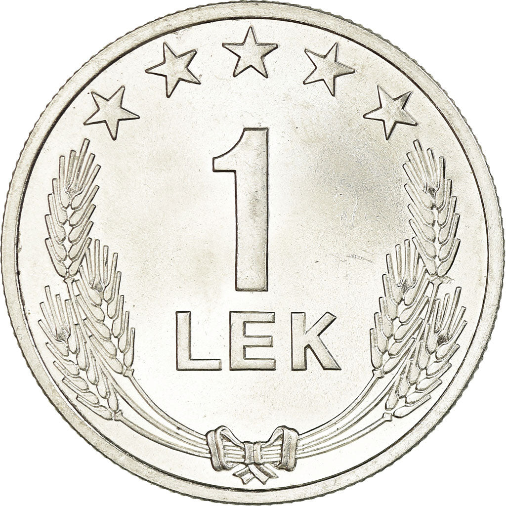 Moneda, Albania, Lek, 1964, EBC, Aluminio, KM:43