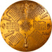 France, Medal, Calendrier, Nouvelle Année, Fêtes Religieuses, 1972, Devigne