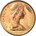 Monnaie, Nouvelle-Zélande, Elizabeth II, Cent, 1968, TTB, Bronze, KM:31.1