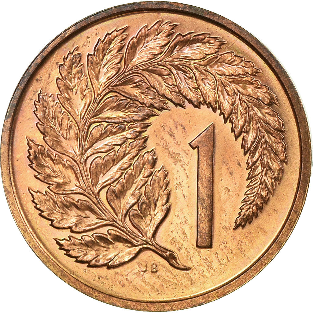 Monnaie, Nouvelle-Zélande, Elizabeth II, Cent, 1968, TTB, Bronze, KM:31.1
