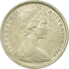 Coin, Australia, Elizabeth II, 5 Cents, 1966, AU(55-58), Copper-nickel, KM:64