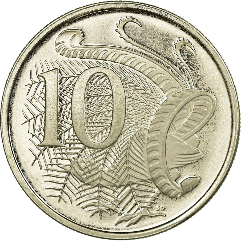 Munten, Australië, Elizabeth II, 10 Cents, 1973, Proof, PR, Copper-nickel