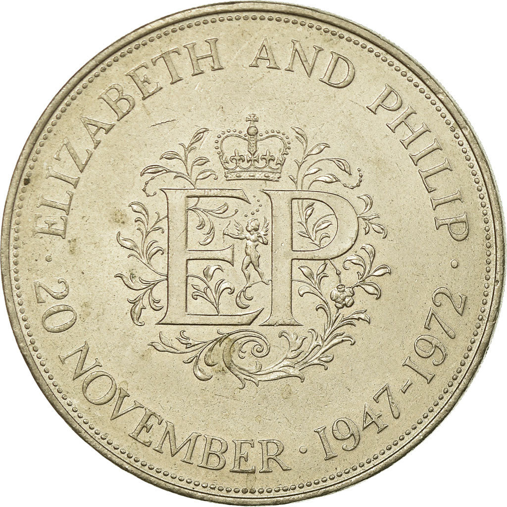 Monnaie, Grande-Bretagne, Elizabeth II, 25 New Pence, 1972, SUP, Copper-nickel