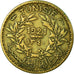 Coin, Tunisia, Muhammad al-Nasir Bey, 50 Centimes, 1921, Paris, EF(40-45)