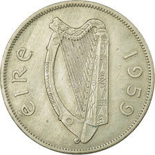 Moneta, REPUBBLICA D’IRLANDA, 1/2 Crown, 1959, BB, Rame-nichel, KM:16a