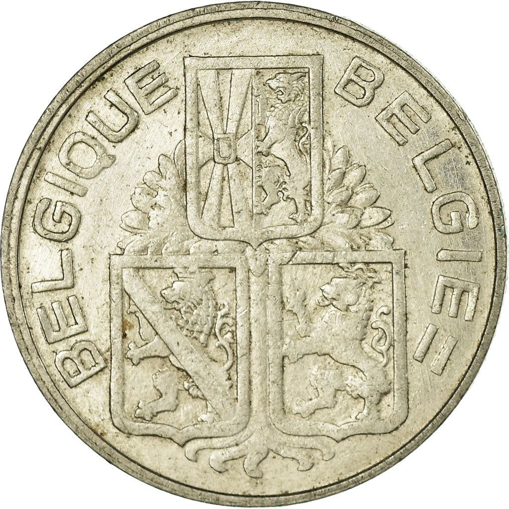 Moneta, Belgio, Franc, 1939, BB, Nichel, KM:119