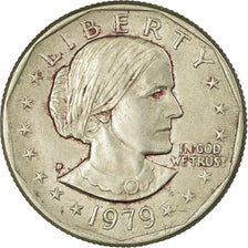 Coin, United States, Susan B. Anthony Dollar, Dollar, 1979, U.S. Mint, Denver