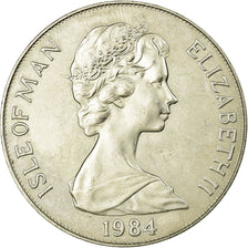 Monnaie, Isle of Man, Elizabeth II, Crown, 1984, Pobjoy Mint, SUP