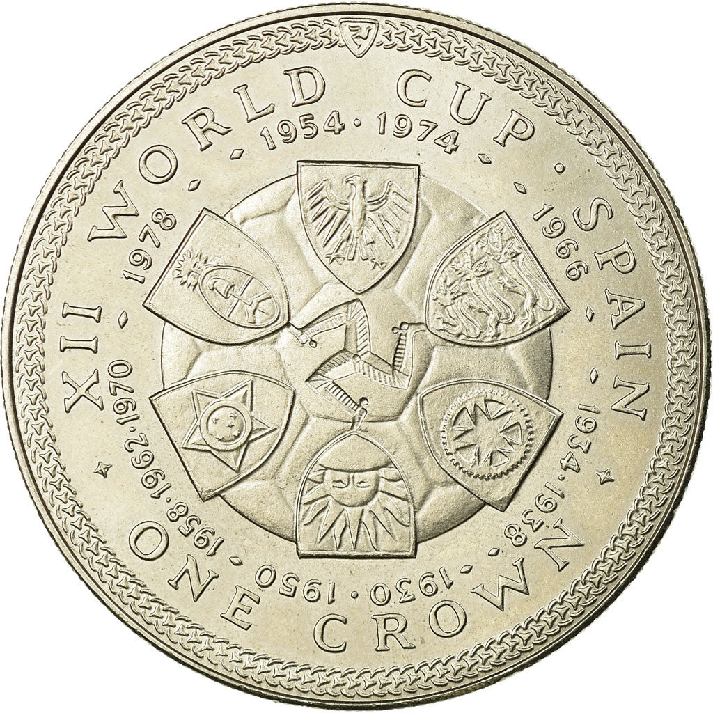Monnaie, Isle of Man, Elizabeth II, Crown, 1982, Pobjoy Mint, SUP