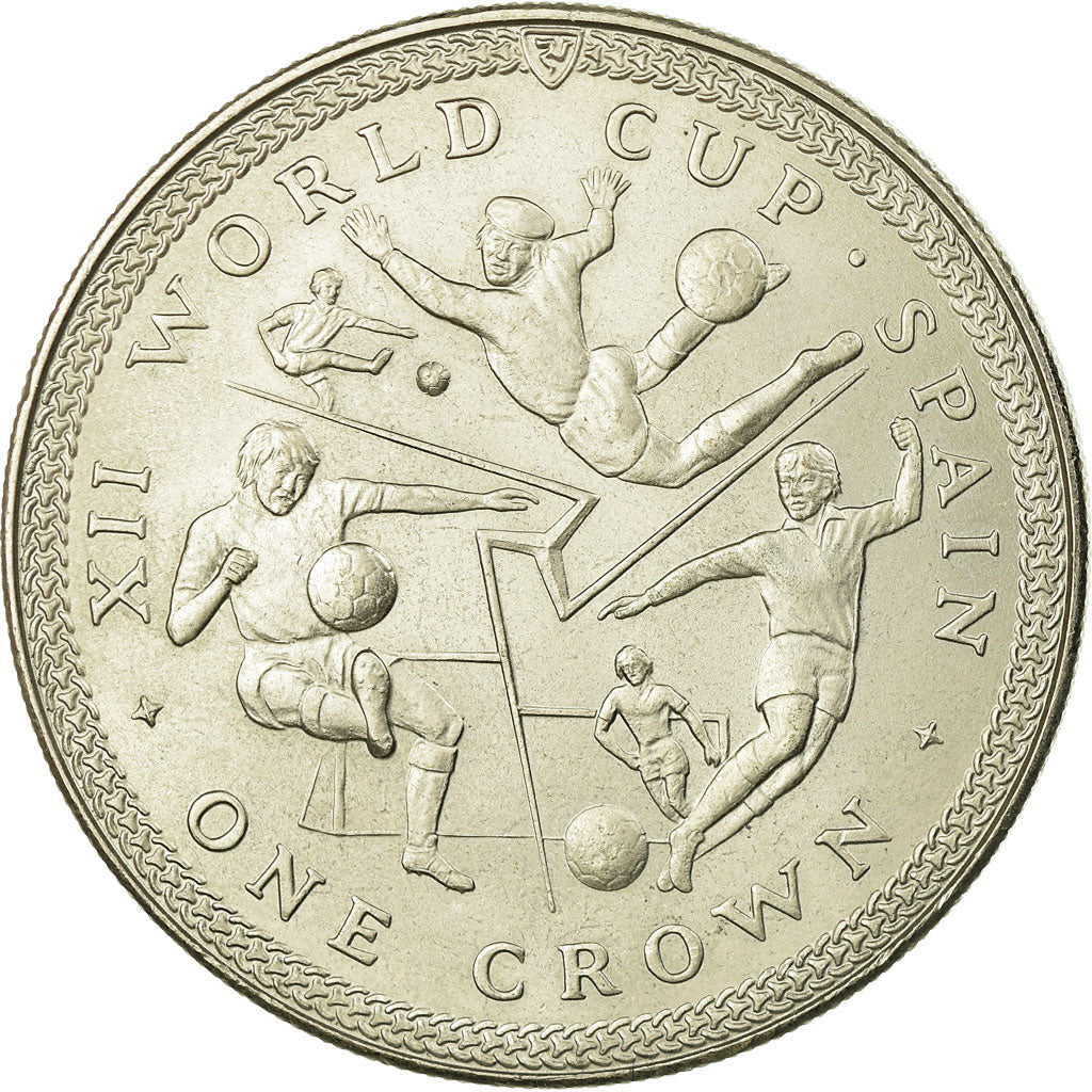 Monnaie, Isle of Man, Elizabeth II, Crown, 1982, Pobjoy Mint, SUP