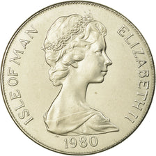 Monnaie, Isle of Man, Elizabeth II, Crown, 1980, Pobjoy Mint, SUP